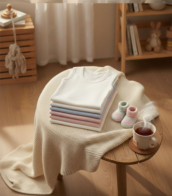 baby body shirt sleeveless pack of 3 - MOkids Egypt