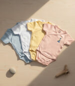 shaya embroidered short sleeve pack of 2 - MOkids baby shaya Egypt