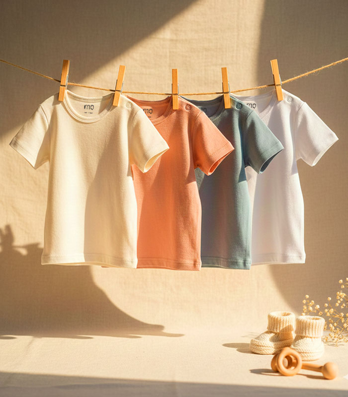 baby body shirt short sleeve pack of 2 - MOkids Egypt