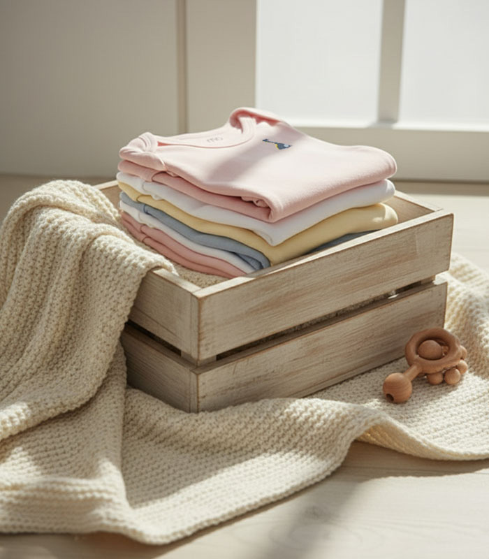 bodysuit embroidered short sleeve pack of 3 - MOkids baby bodysuits Egypt